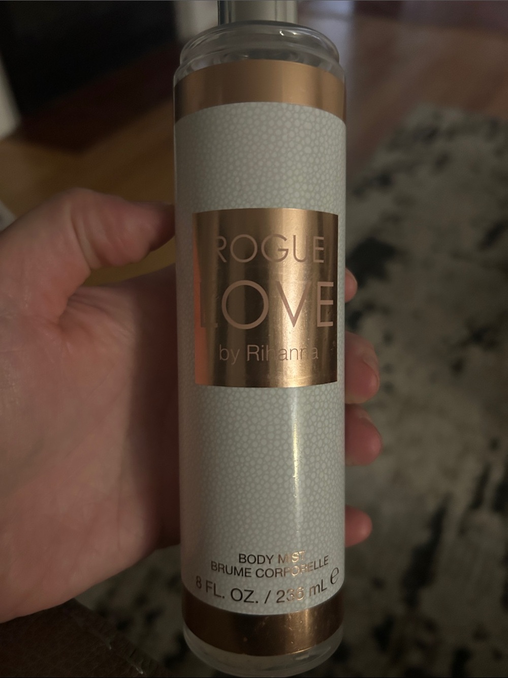 Body Mist — White & Rose Gold